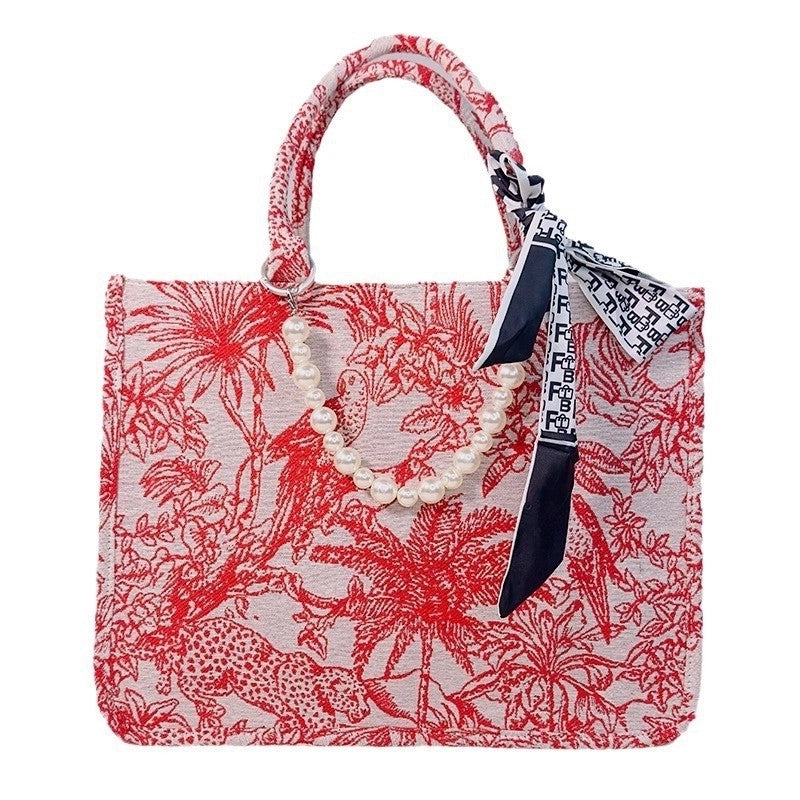 Women's Large Winter Autumn Canvas Vintage Style Handbag