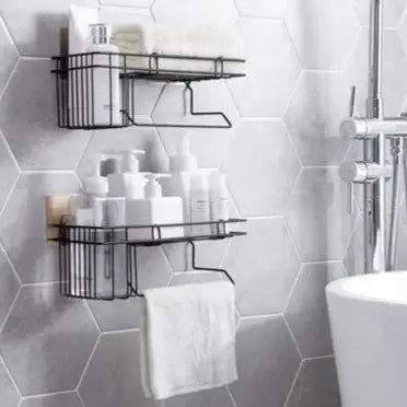 CONVENIENT BATHROOM WALL CADDY