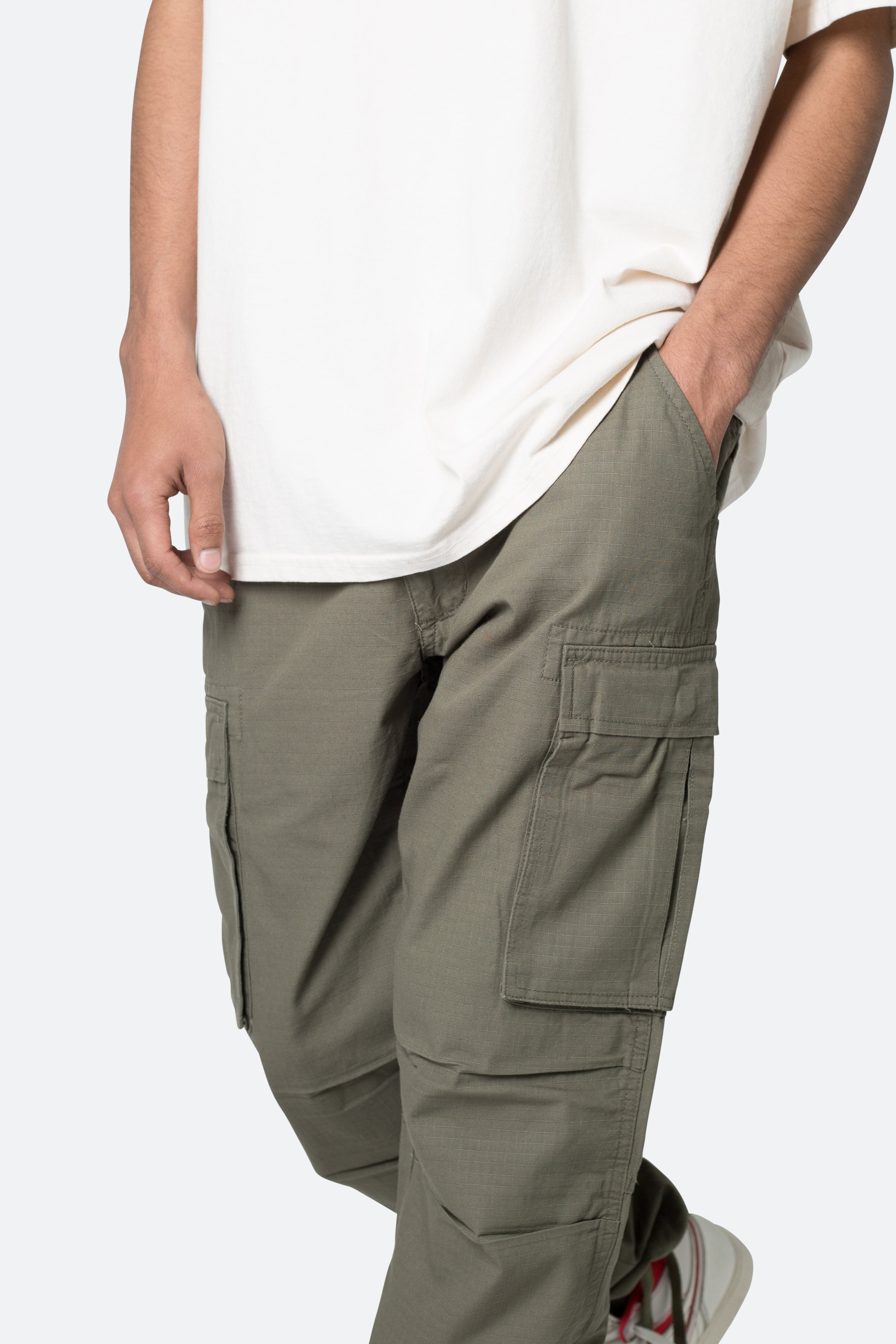 Vintage Cargo Pants - Olive