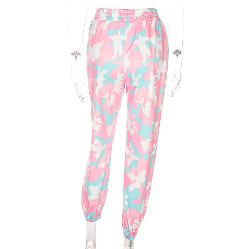 Pink Bubble Gum Camouflage Pants