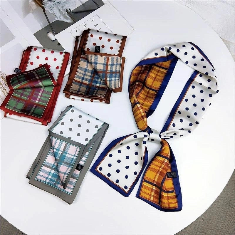 Fashion Double-sided Flat-length Long Scarf Scarf