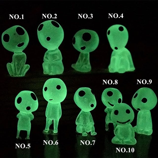 🔥2024 NEW YEAR SALE👻Luminous garden ghost miniature figurines