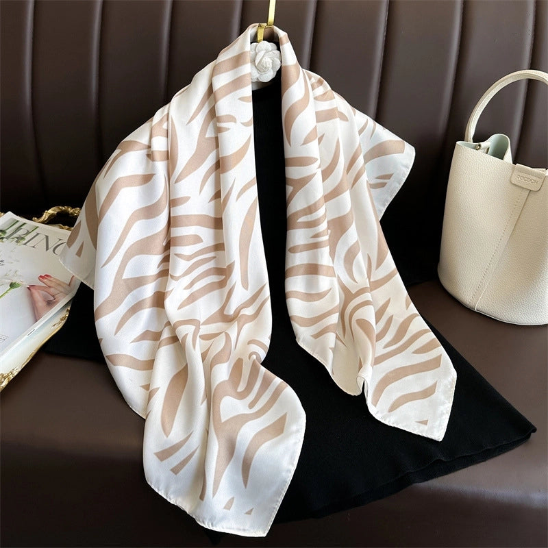 Women's Elegant Business Basic Twill Polyester Kerchief