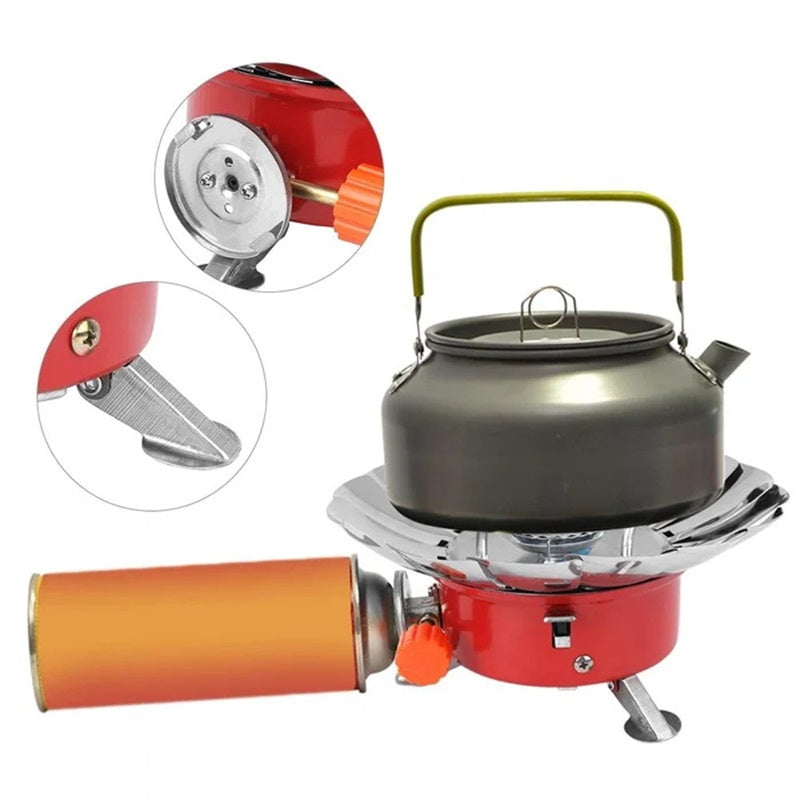 🔥 Lotus Small Square Stove -- Portable and foldable. new experience of outdoor cooking!