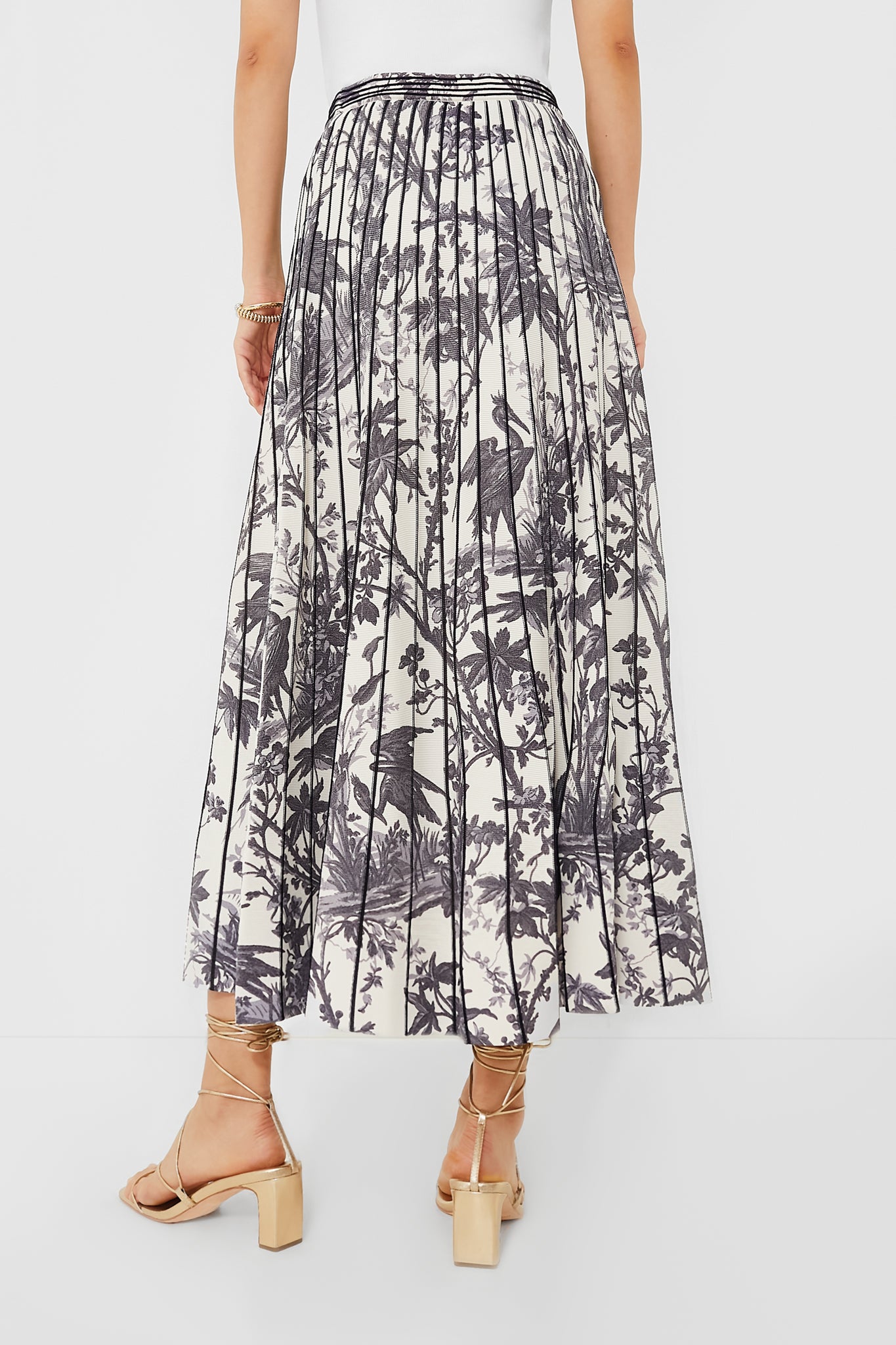 Heron Evening Blue Tavira Skirt