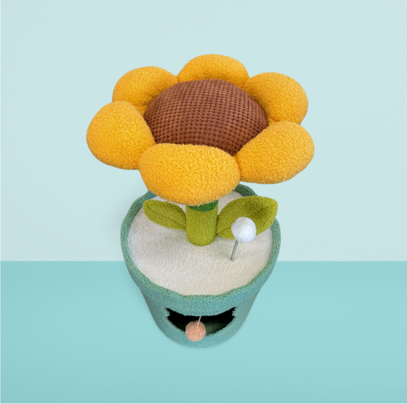 Flower Pot Style Cat Scratching Post