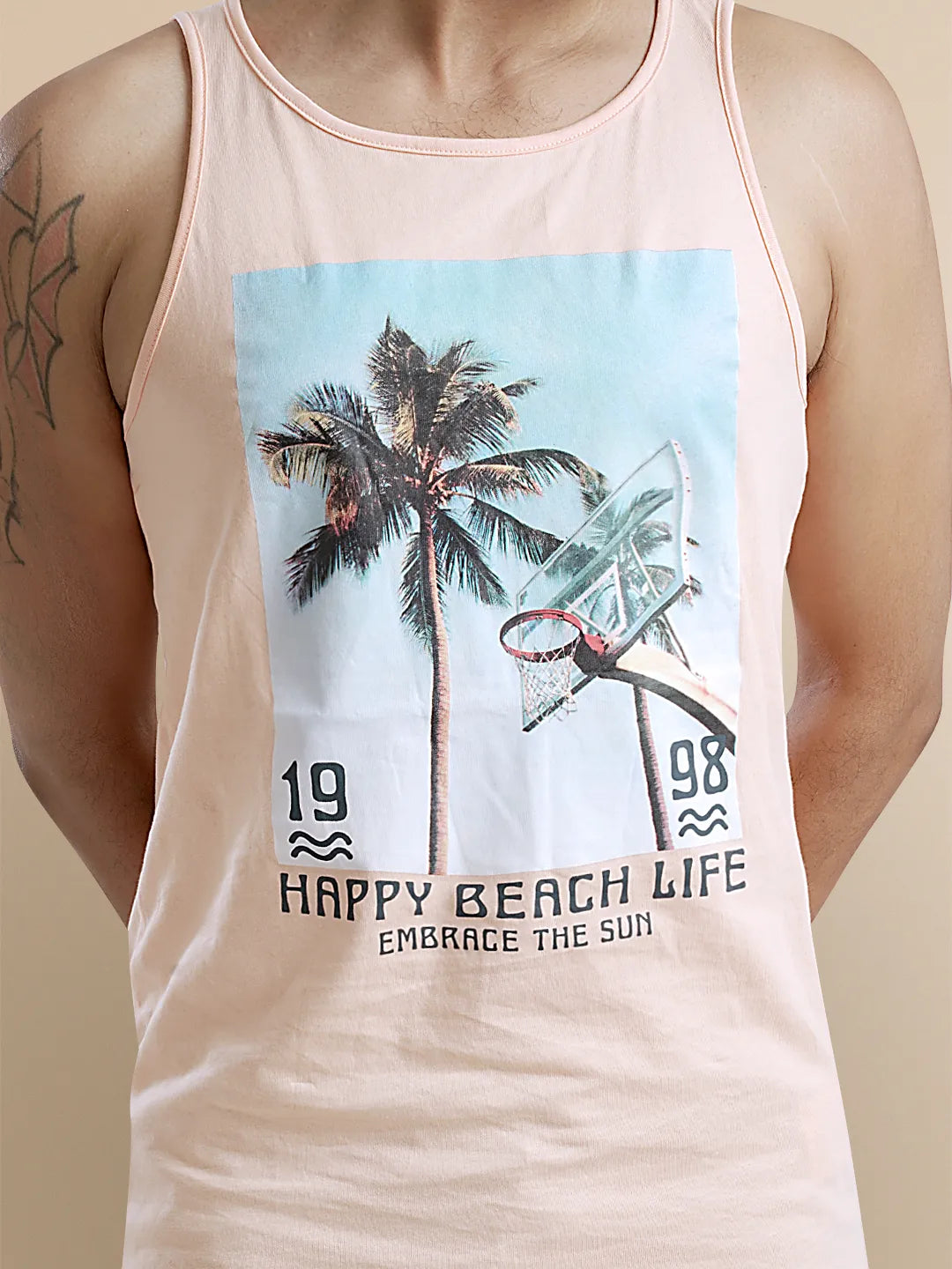 Men's Sleeveless Tee Shirts