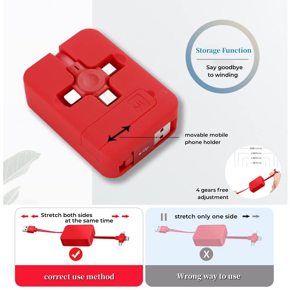 🌟Hot Sale-3 in 1 Retractable Cable