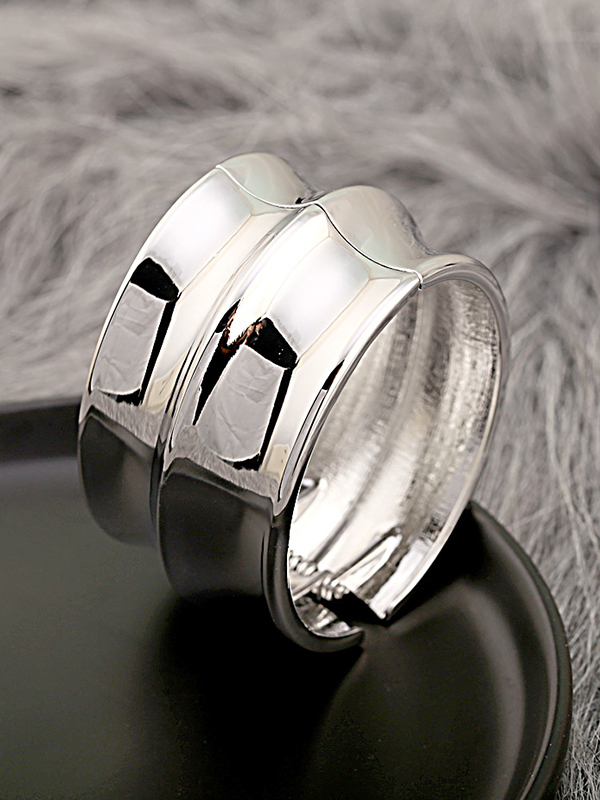 Normcore Geometric Solid Color Bracelet Accessories