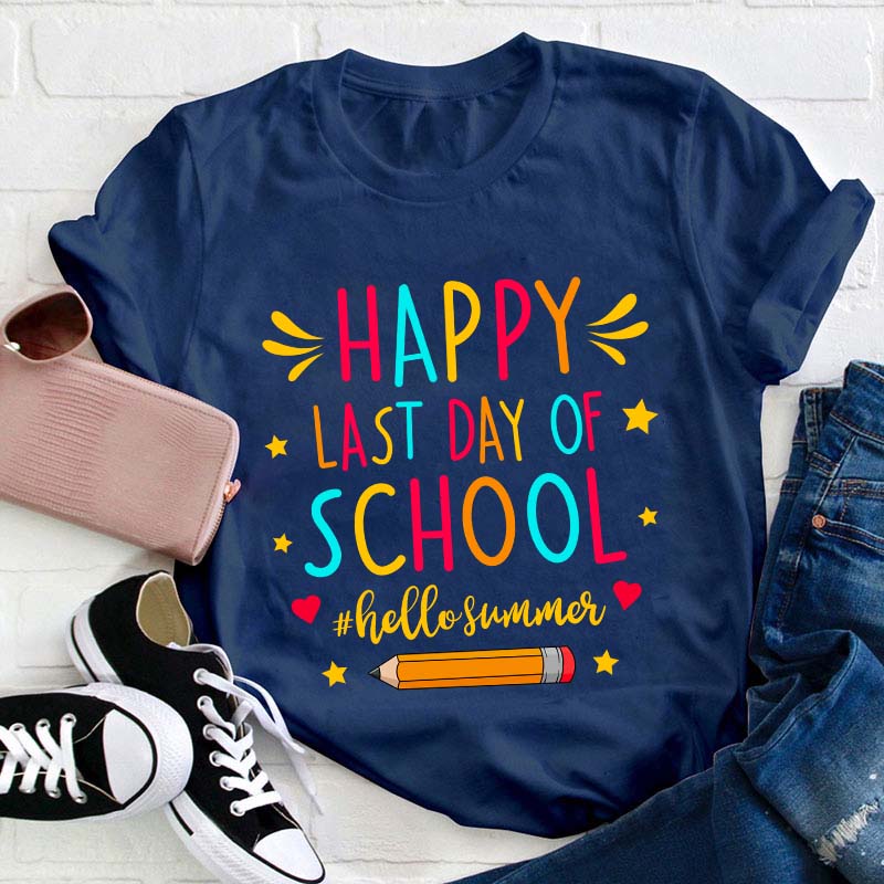 Happy Last Day Of School Star T-Shirt