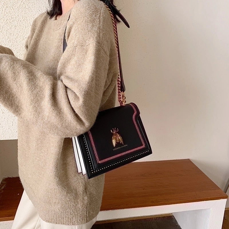 Small Pu Leather Square Bag