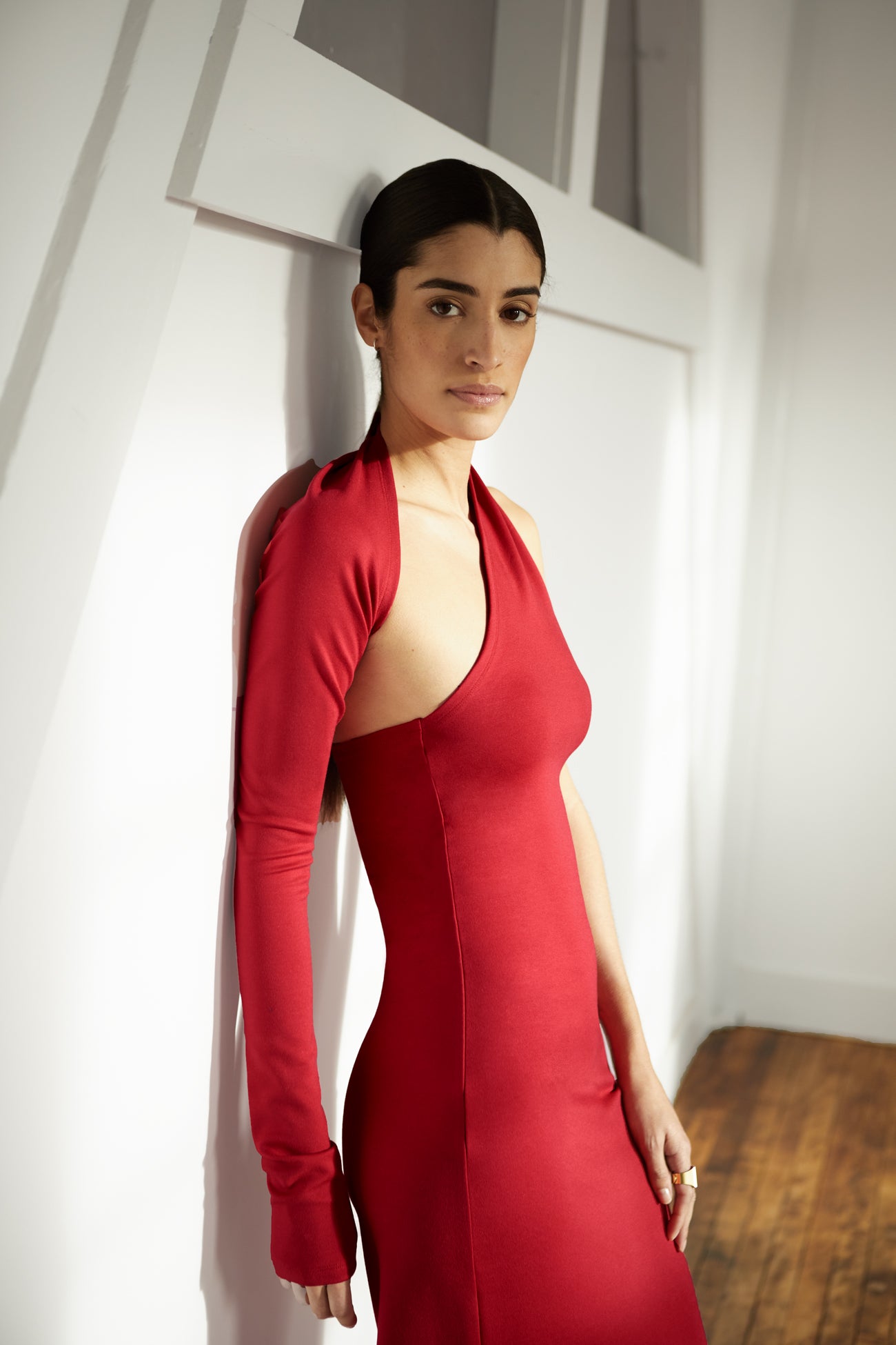 Manhattan One Shoulder Gown