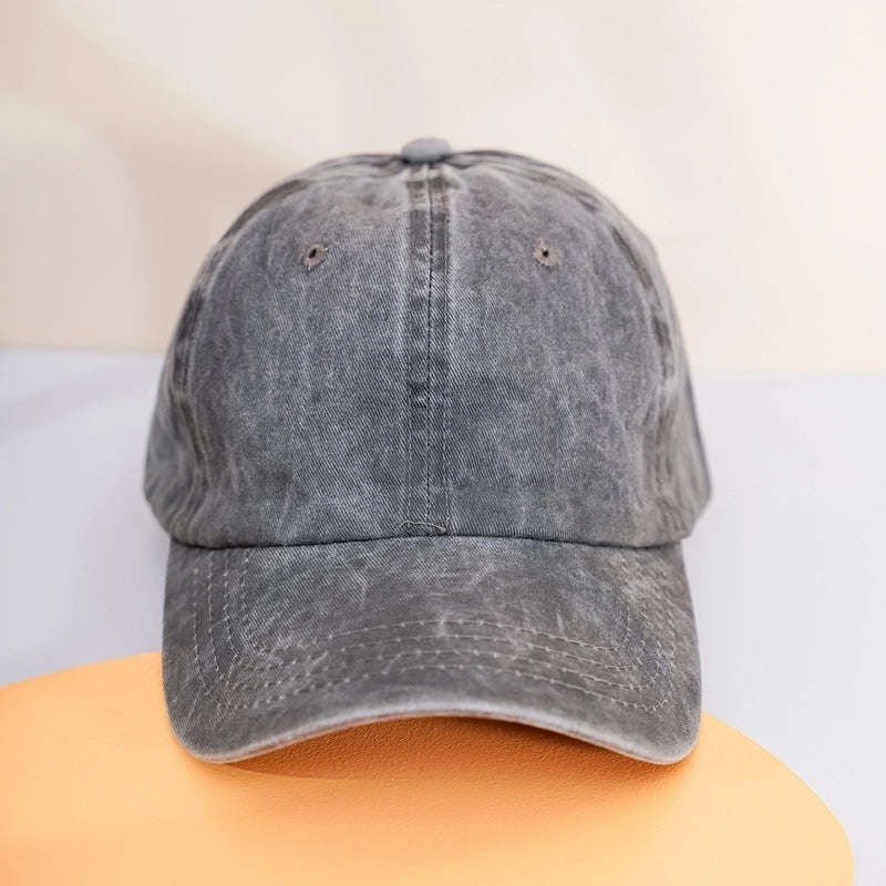 Korean Solid Color Baseball Cap