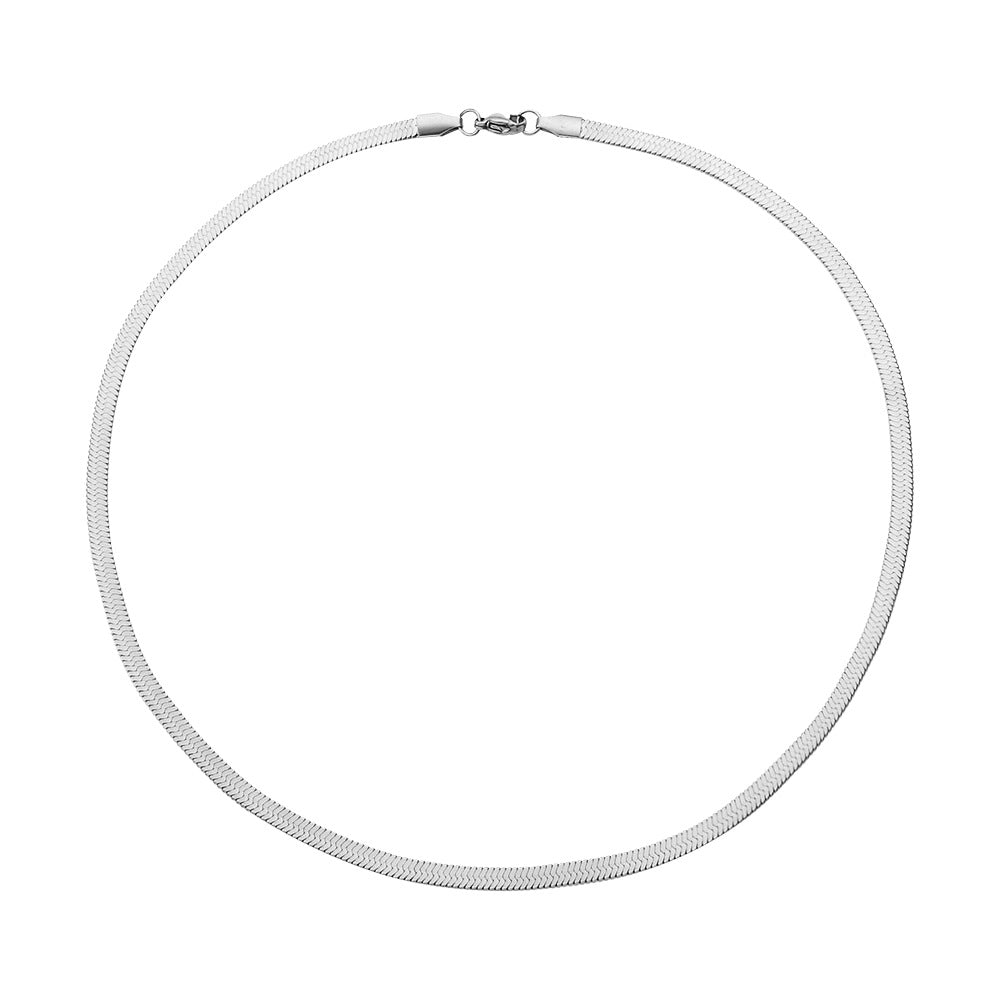 Women Fashion Stripe Geometric Stainless Steel 18K Gold Plated Bracelets