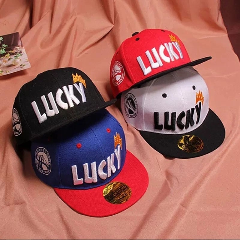 Boys' Baseball Cap Fashion Hip Hop Hat For Boys Children Flat Brim Hat Boys' Fried Street Hat Spring And Autumn Peaked Cap
