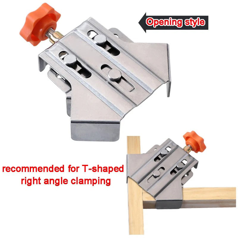 🔥Last Day Sale 49%🔥Multipurpose Stainless Steel 90 Degree Corner Clamp