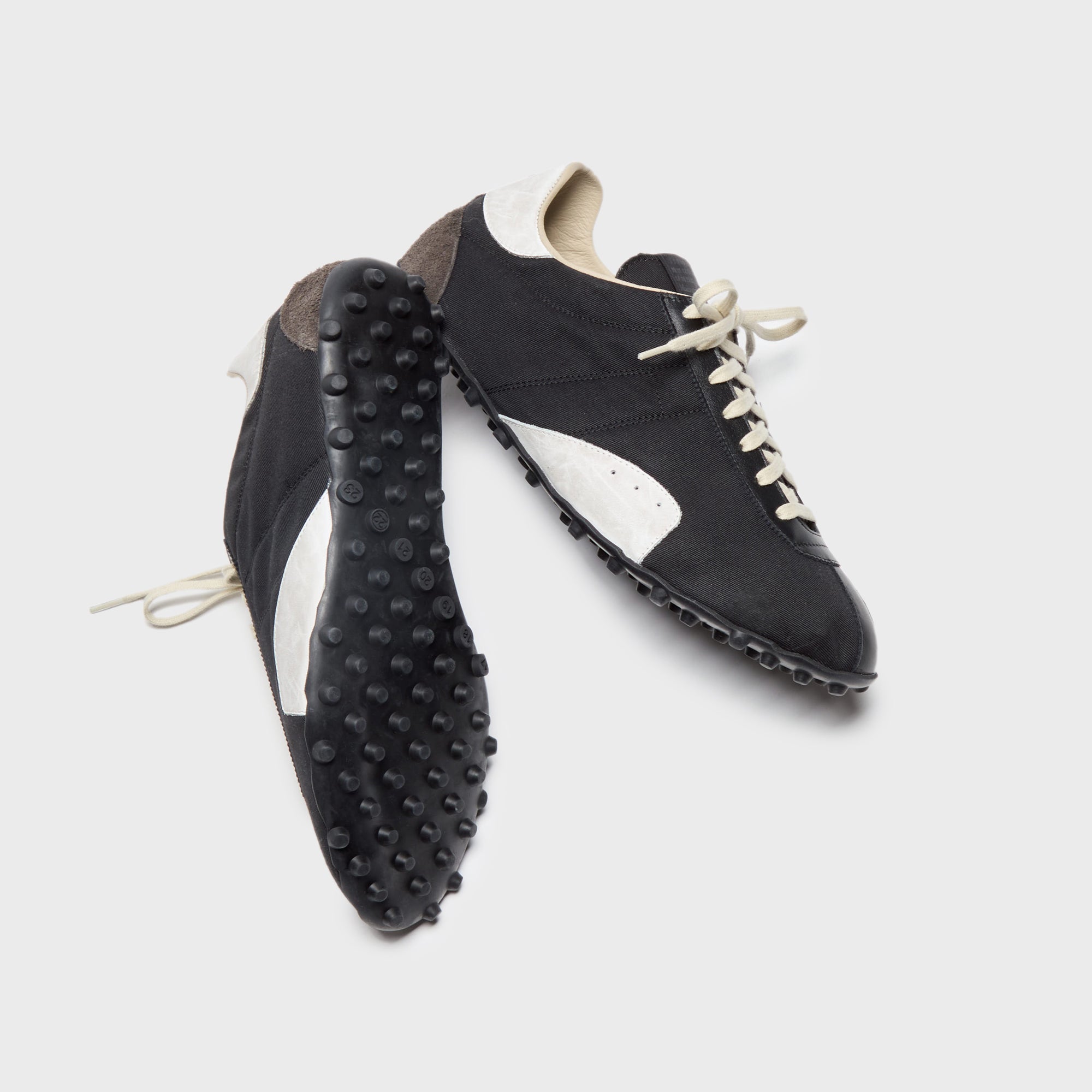 Maison Margiela WMNS Sprinters Low Top - Black / White / Anthracite