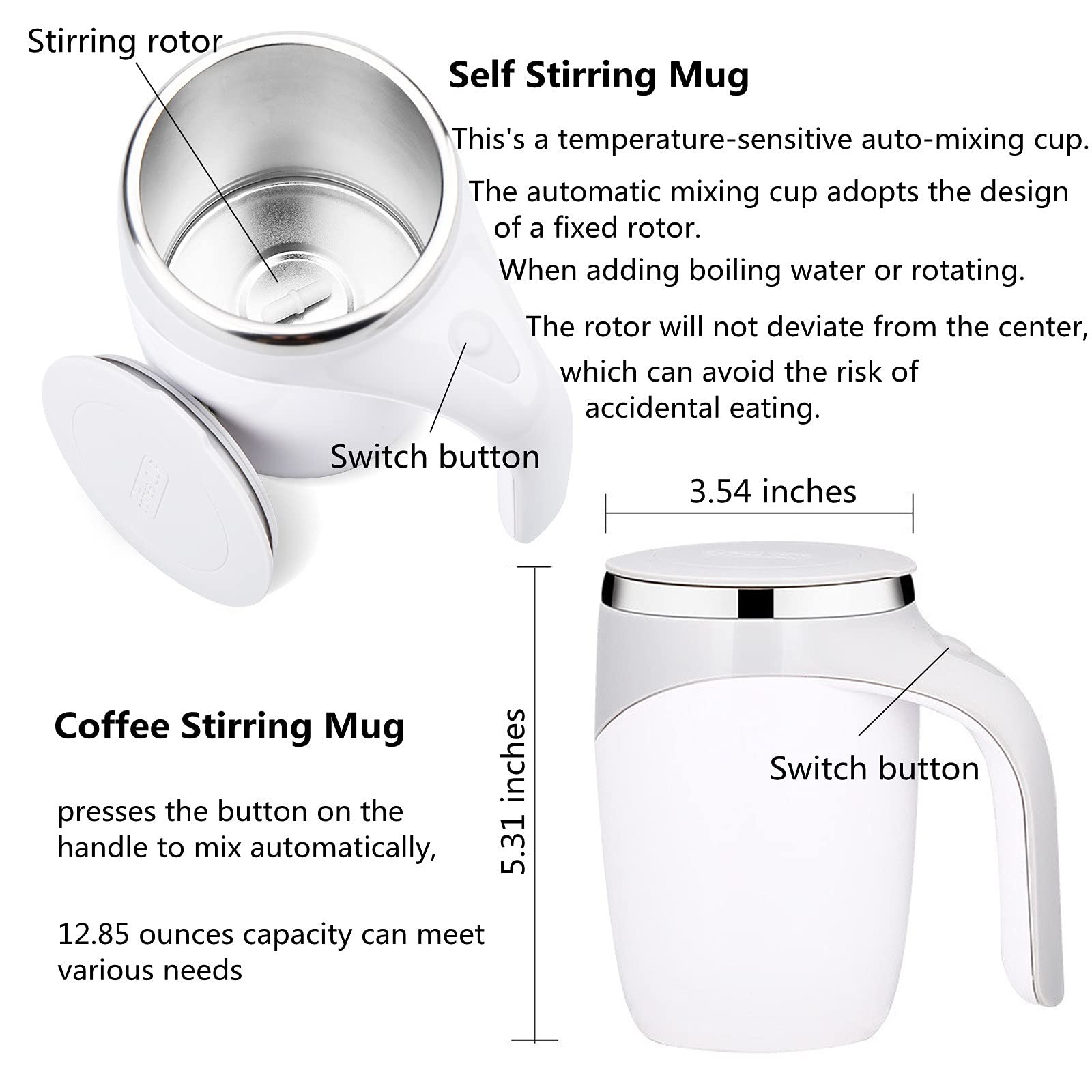 🔥Automatic Magnetic Stirring Coffee Mug