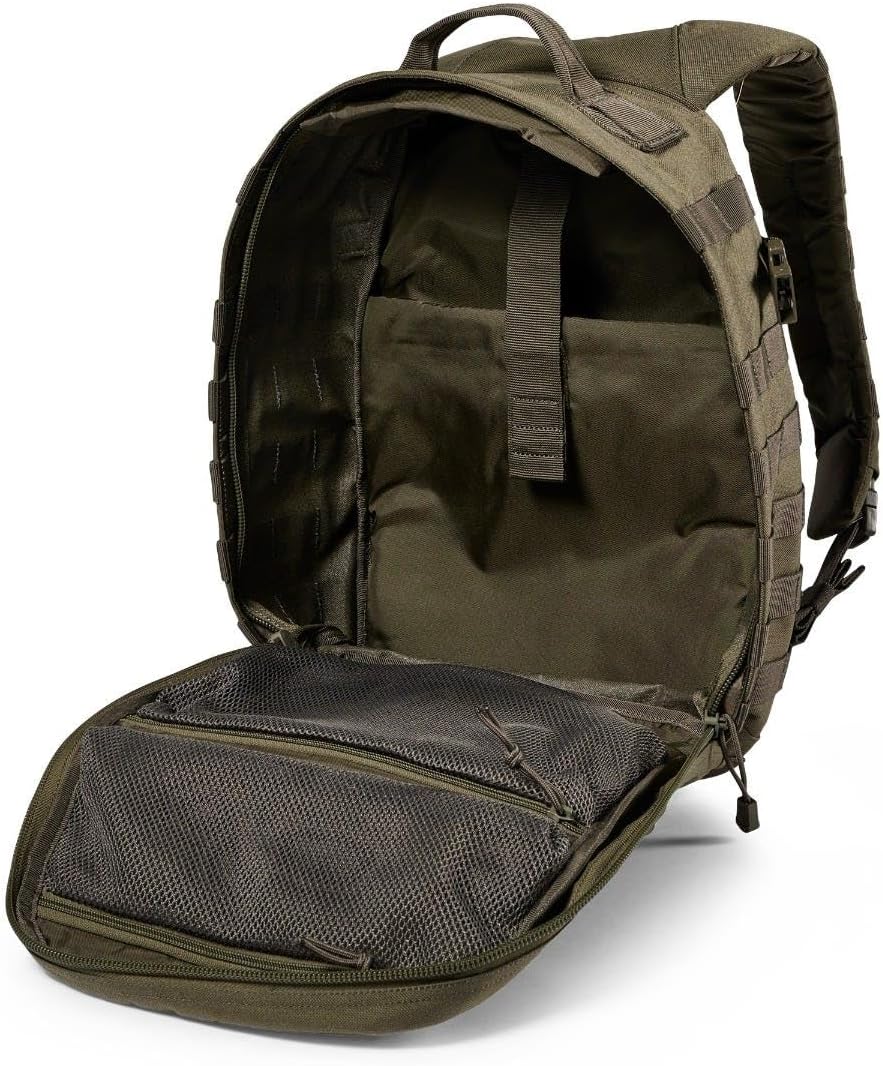 5.11 Tactical Backpack, RUSH 12 2.0 Military Survival Molle Backpack with Laptop Compartment, 24L, Style 56561ABR/56562ABR