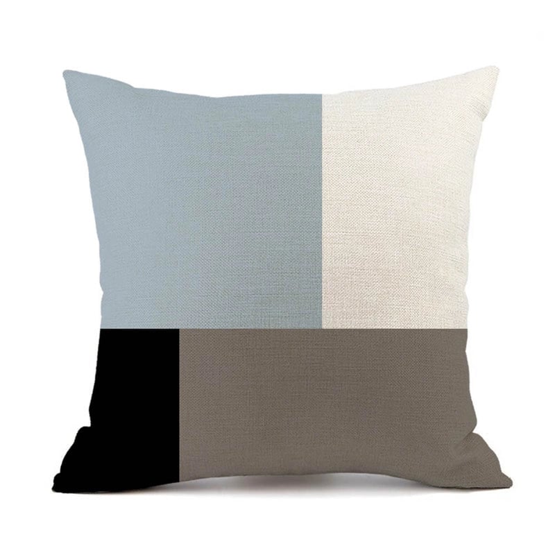 Pastoral Geometric Blended Pillow Cases