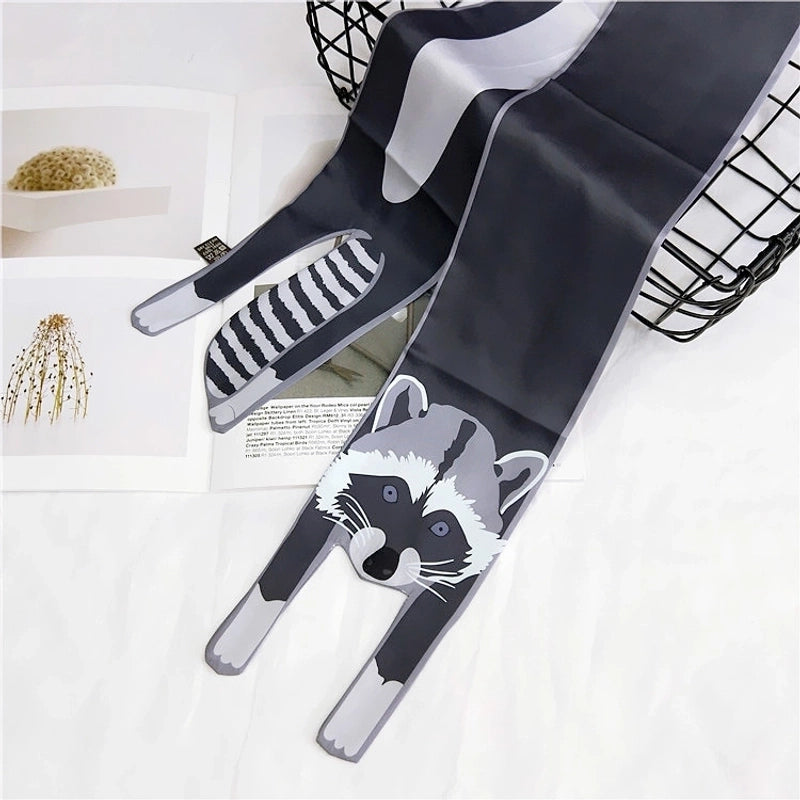 Scarf (1 Flower Cat) Nhmn0006-1-flower-cat
