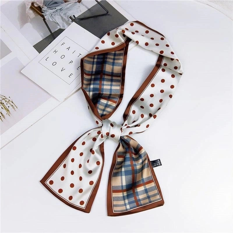 Fashion Double-sided Flat-length Long Scarf Scarf