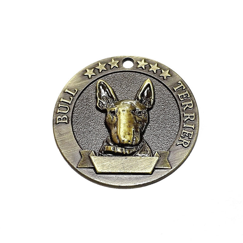 Elegant Retro Minimalist Metal Round Pet Accessories