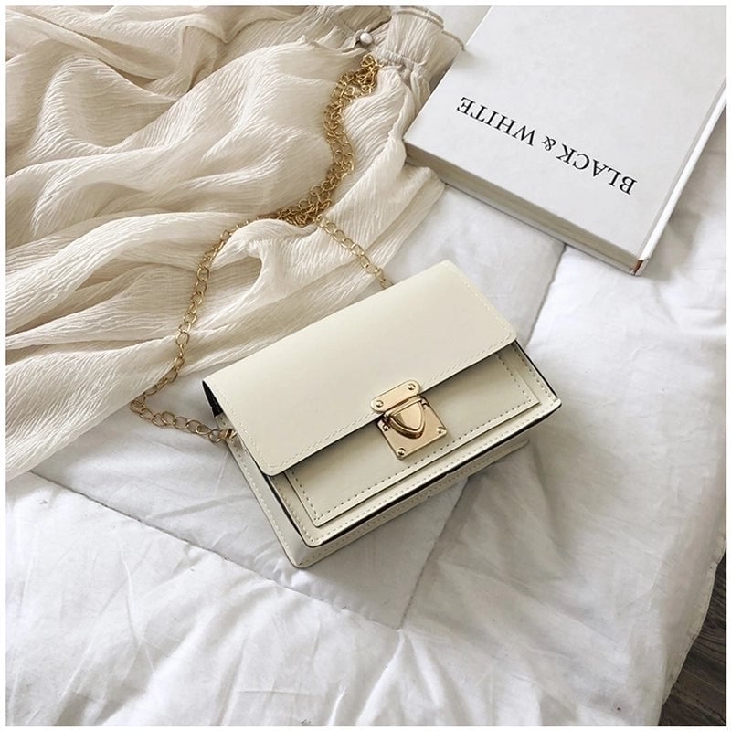 New Fashion  Shoulder Chain Small Square Bag Shoulder Bags