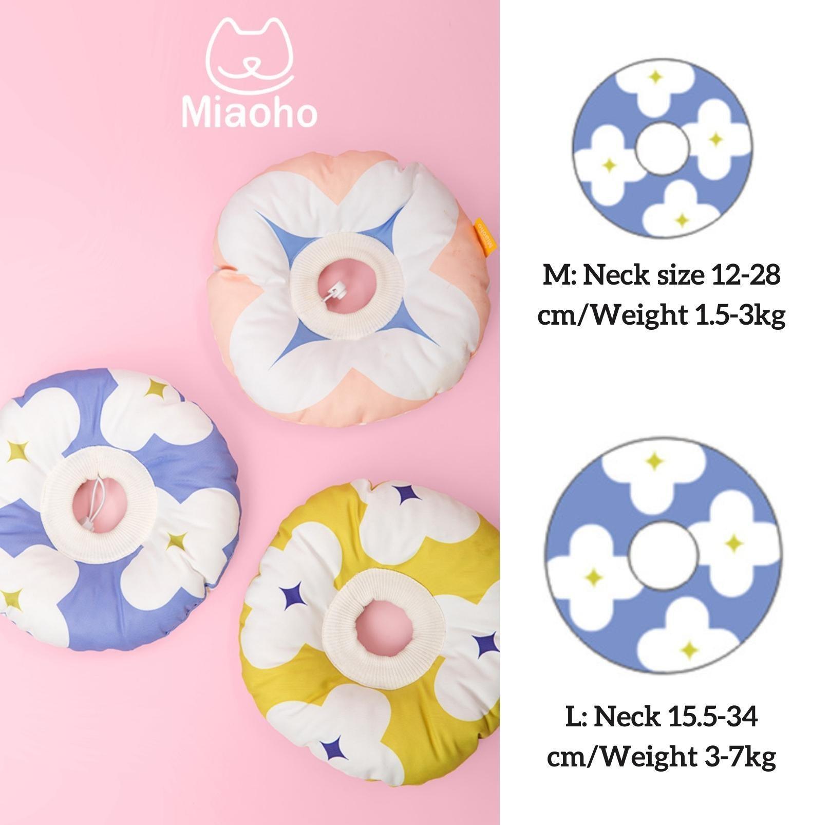Flower Pattern Water-Proof Pet Recovery Collar
