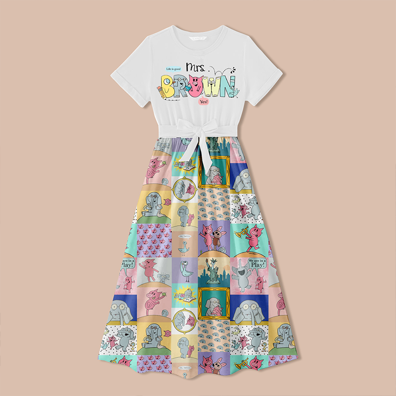 Personalized Life Is Good Teacher One Piece Dress