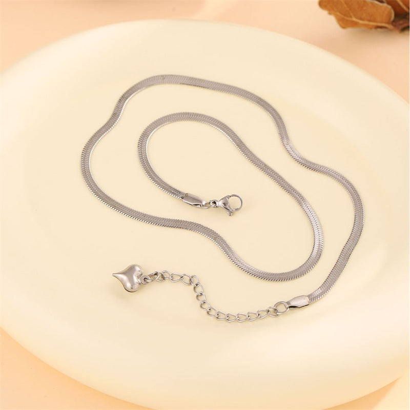 Minimalist Stainless Steel Electroplating Necklaces