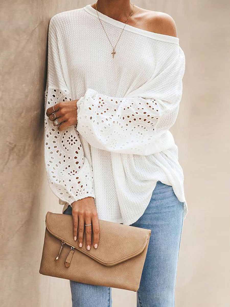Loose Long-sleeved T-shirt