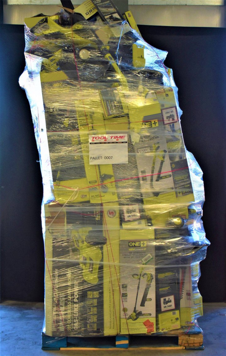 🎁2025  Amazon Customer Returns Tool Pallets Online⭐Buy 7 FOOT TALL “MONSTER” PALLETS Online