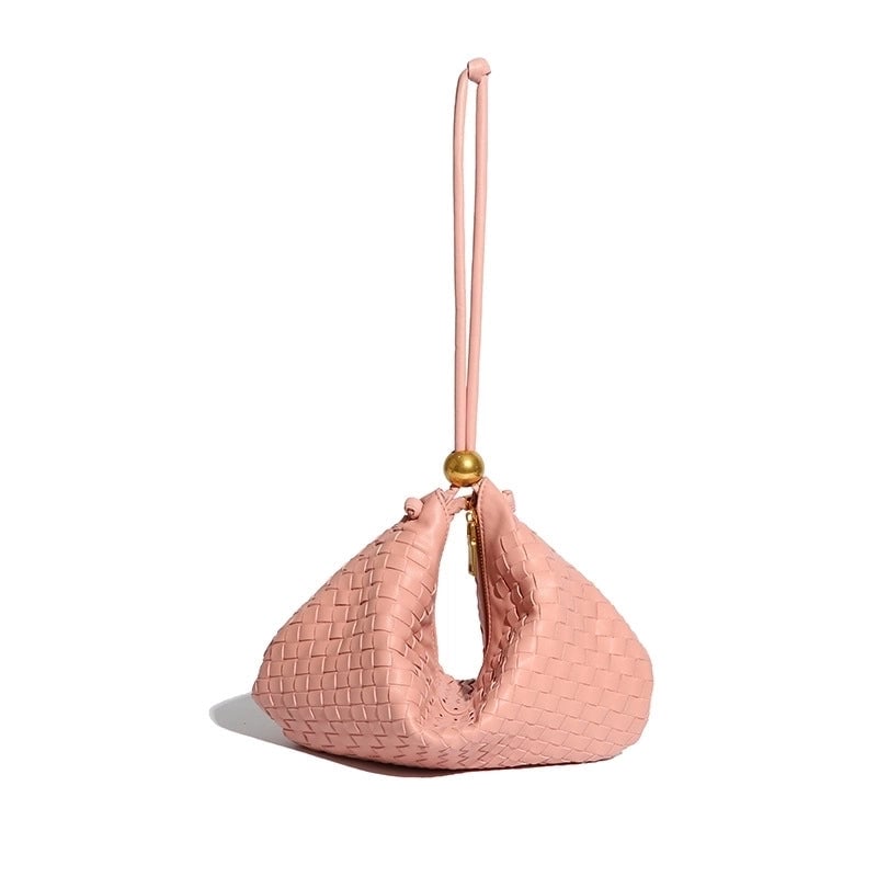 Women's Large All Seasons Pu Leather Solid Color Streetwear Dumpling Shape Zipper Underarm Bag