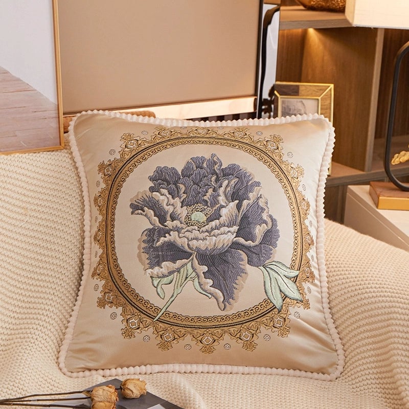 Vacation Flower Polyester Pillow Cases