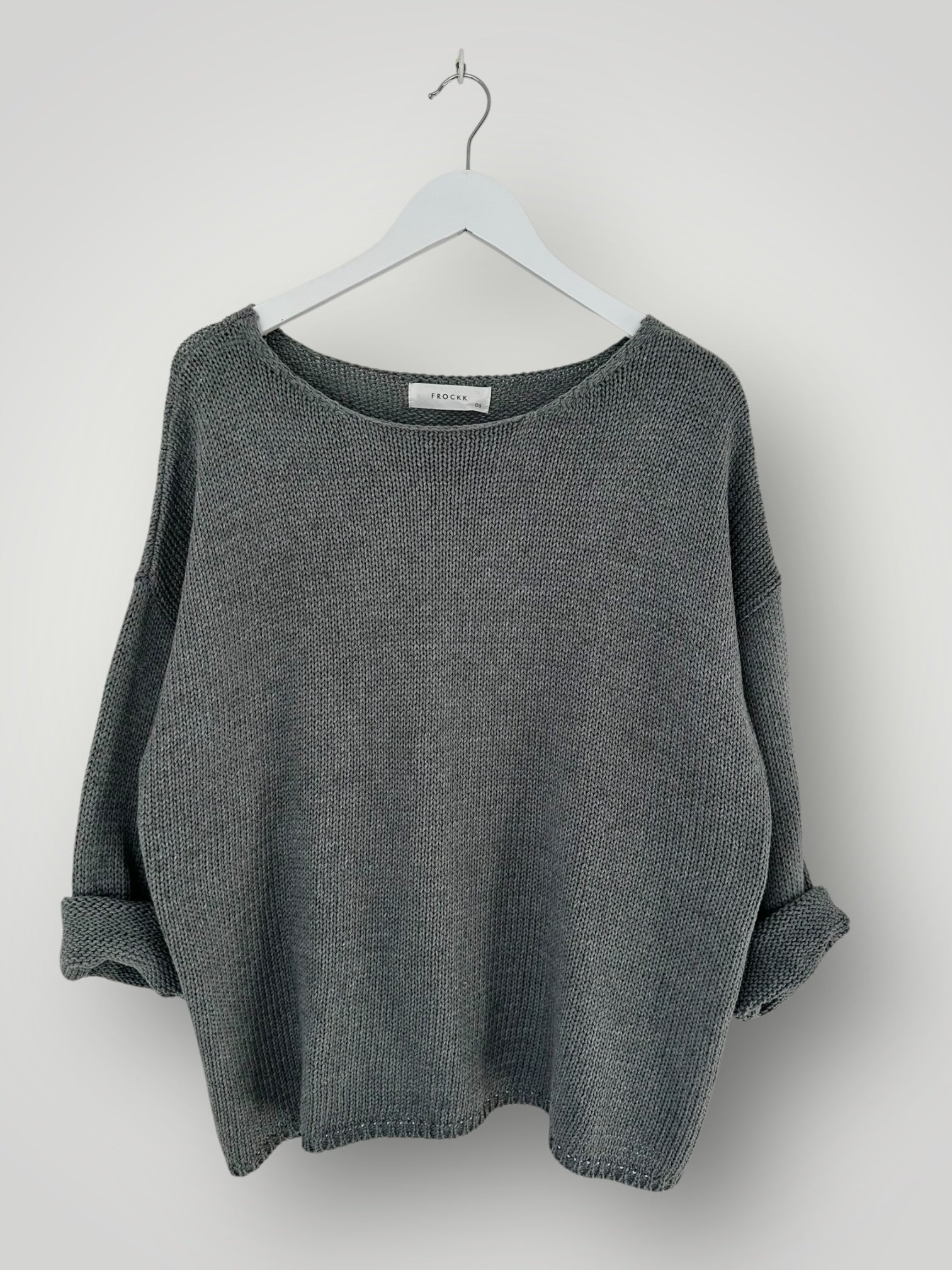 ashton jersey - slate grey  cotton