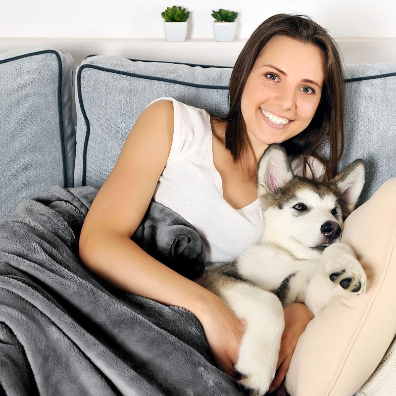Dog And Cat Reversible Waterproof Pet Blanket