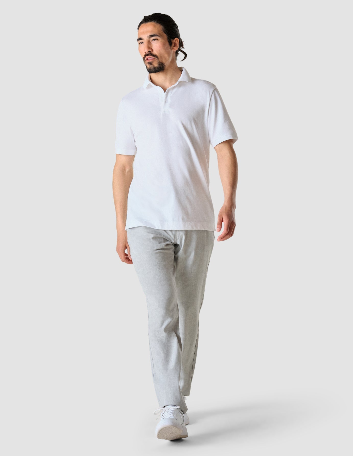 Tech Linen Pants Ashes