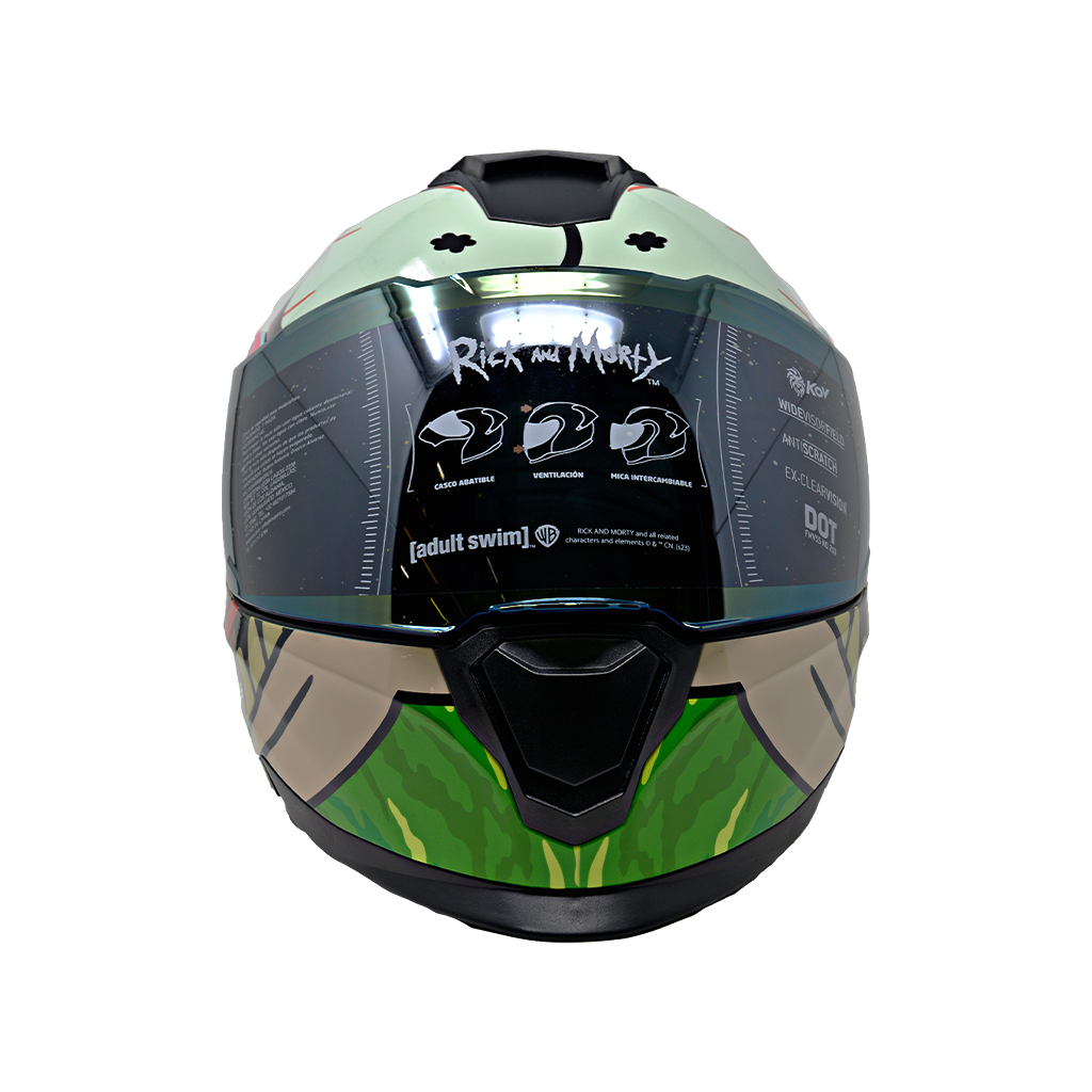 Casco Kov Apex Rick and Morty