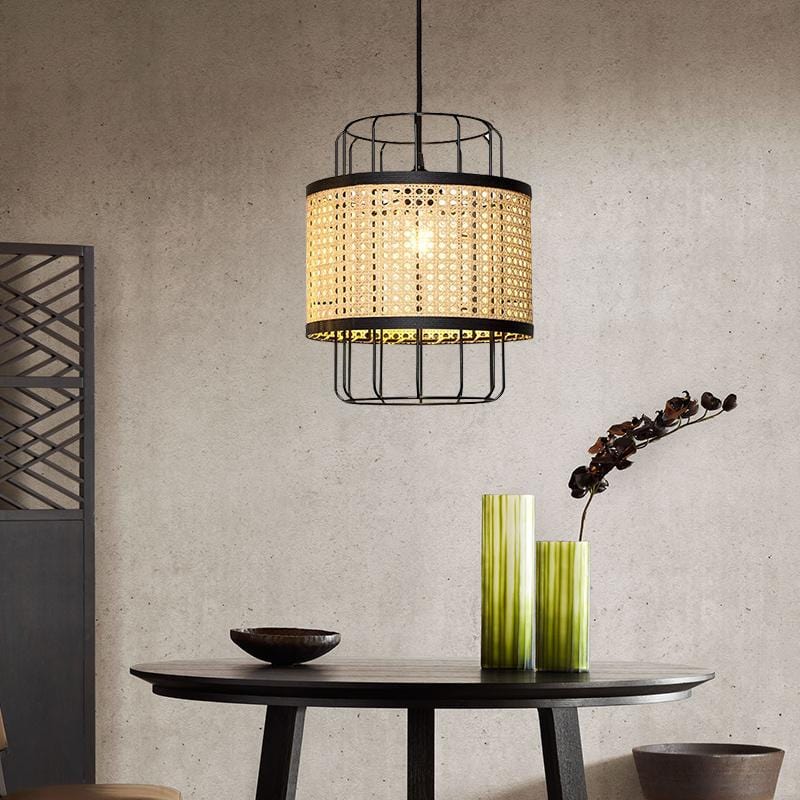 Fiji | Boho Rattan Soliya Pendant Lamp