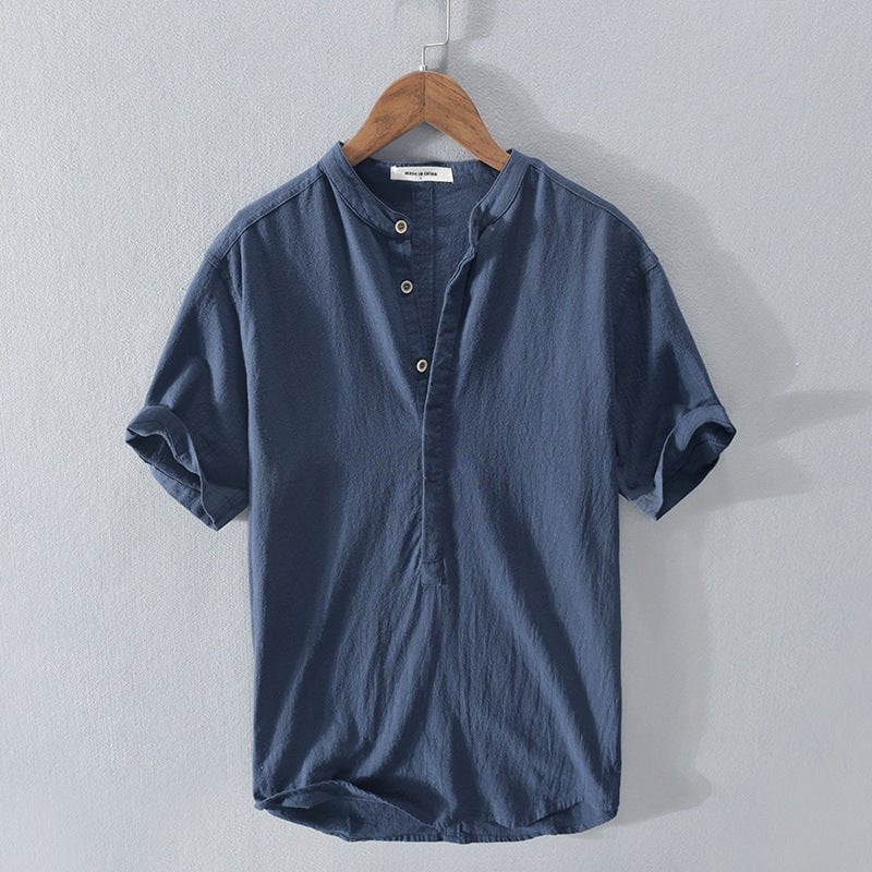 Agskyscrape Provence Linen Cotton Shirt