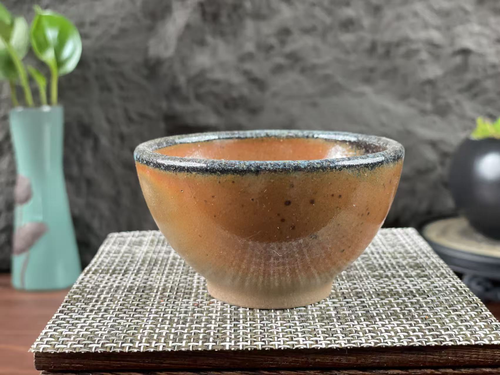 Chinese Yixing purple clay kiln-fired cup