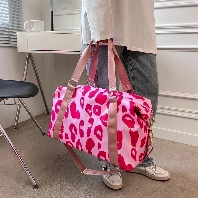 Unisex Classic Style Solid Color Oxford Cloth Waterproof Travel Bags