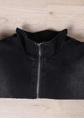 Style Pockets Fine Spring Women Black Coats