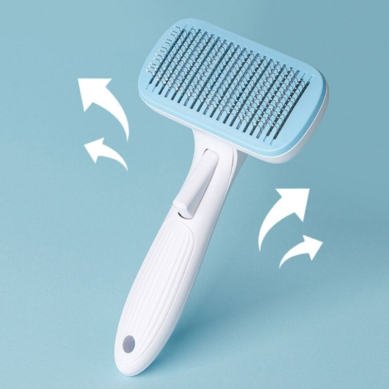 Stainless Steel Floating Dog Hair Removal Comb