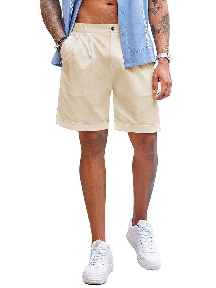 Classic Solid Linen Shorts (US Only)