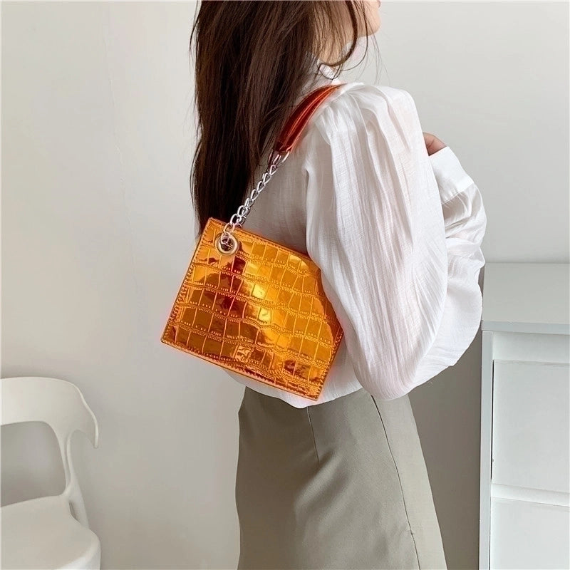 Women's Small All Seasons Pu Leather Streetwear Handbag