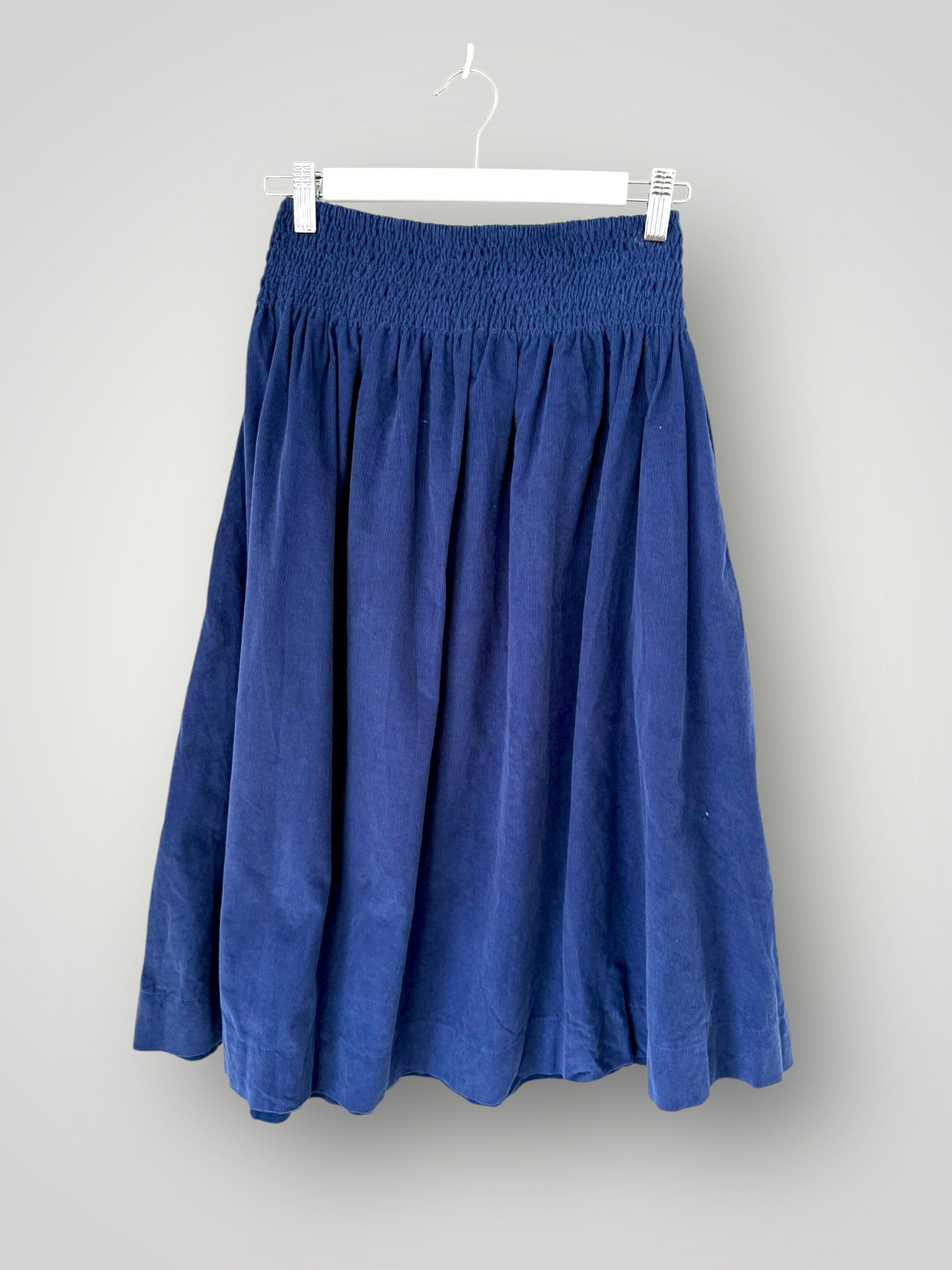 lola skirt - blue dusk cord