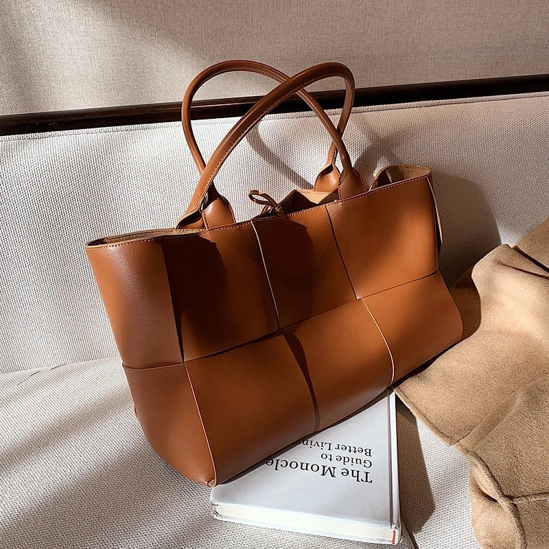 Women's Pu Leather Fashion Tote Bag