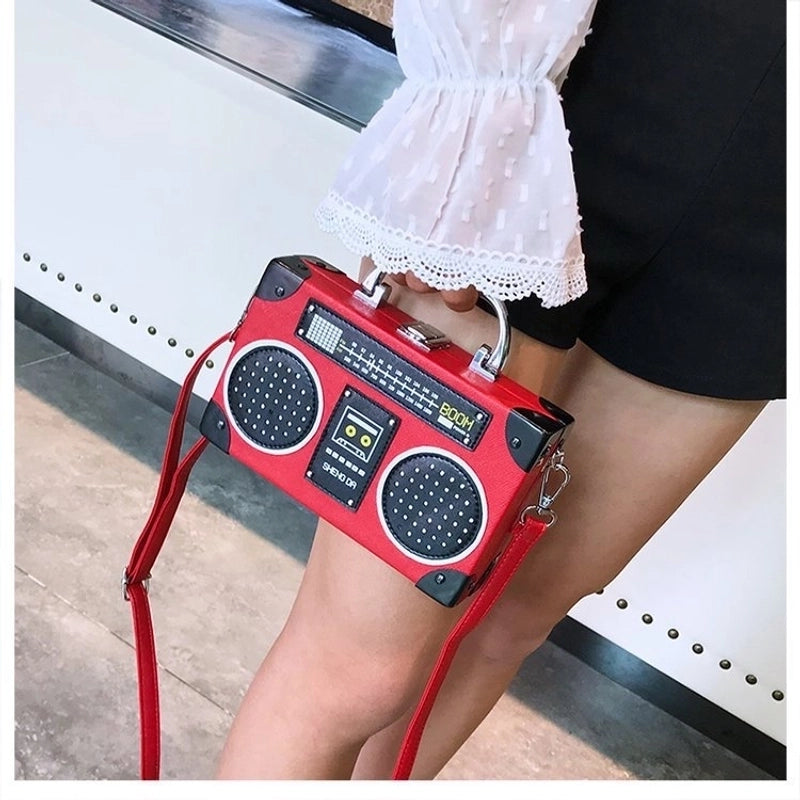 Small Pu Leather Fashion Square Bag